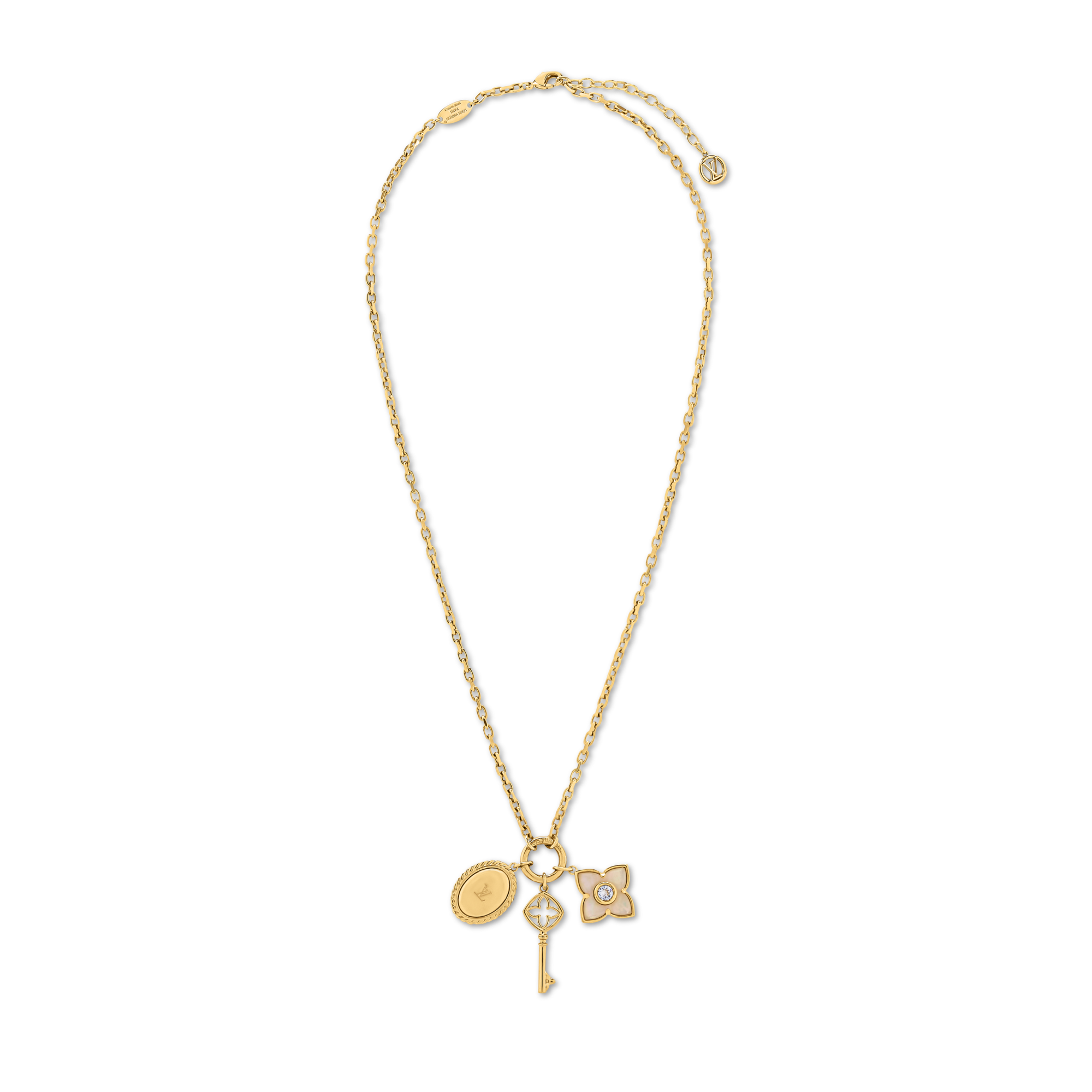 LV Signet Necklace S00 in Wanita