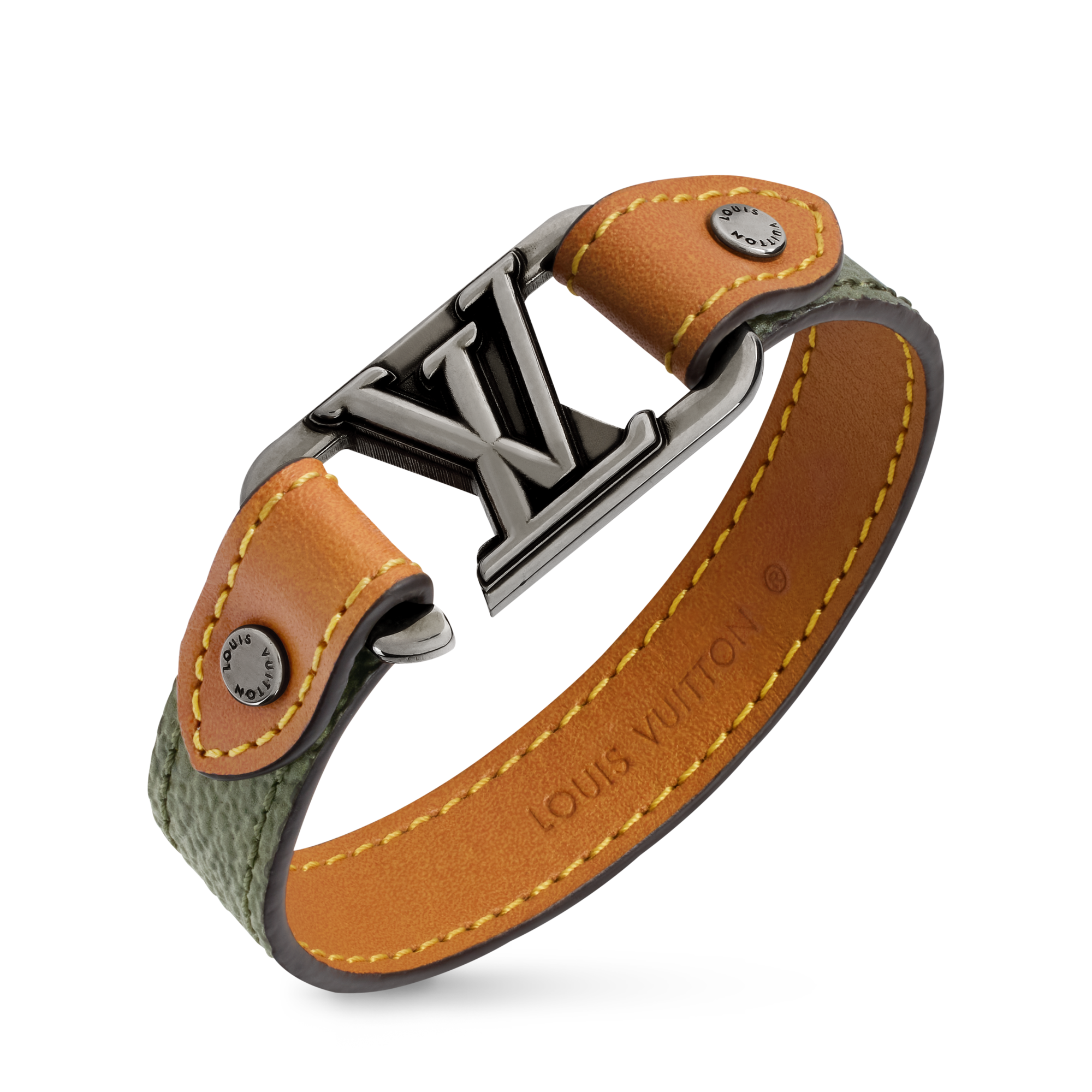 LV Slim Dimension Monogram Surplus Bracelet  in Pria