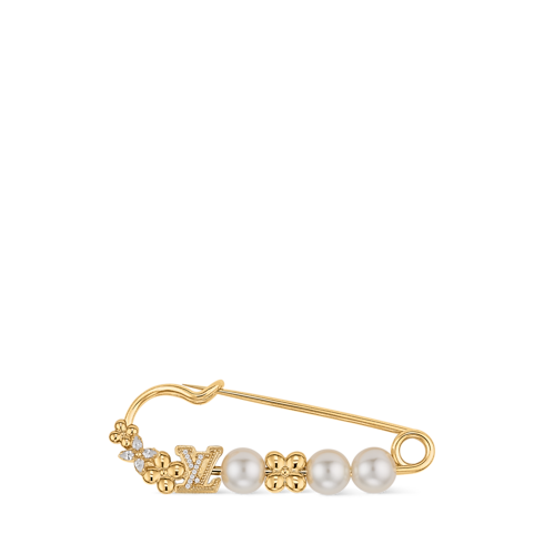 LV Sparkling Pearls Brooch S00 in Wanita's Fashion Jewelry Semua Koleksi Fashion Jewelry collections by Louis Vuitton (Perbesar produk)