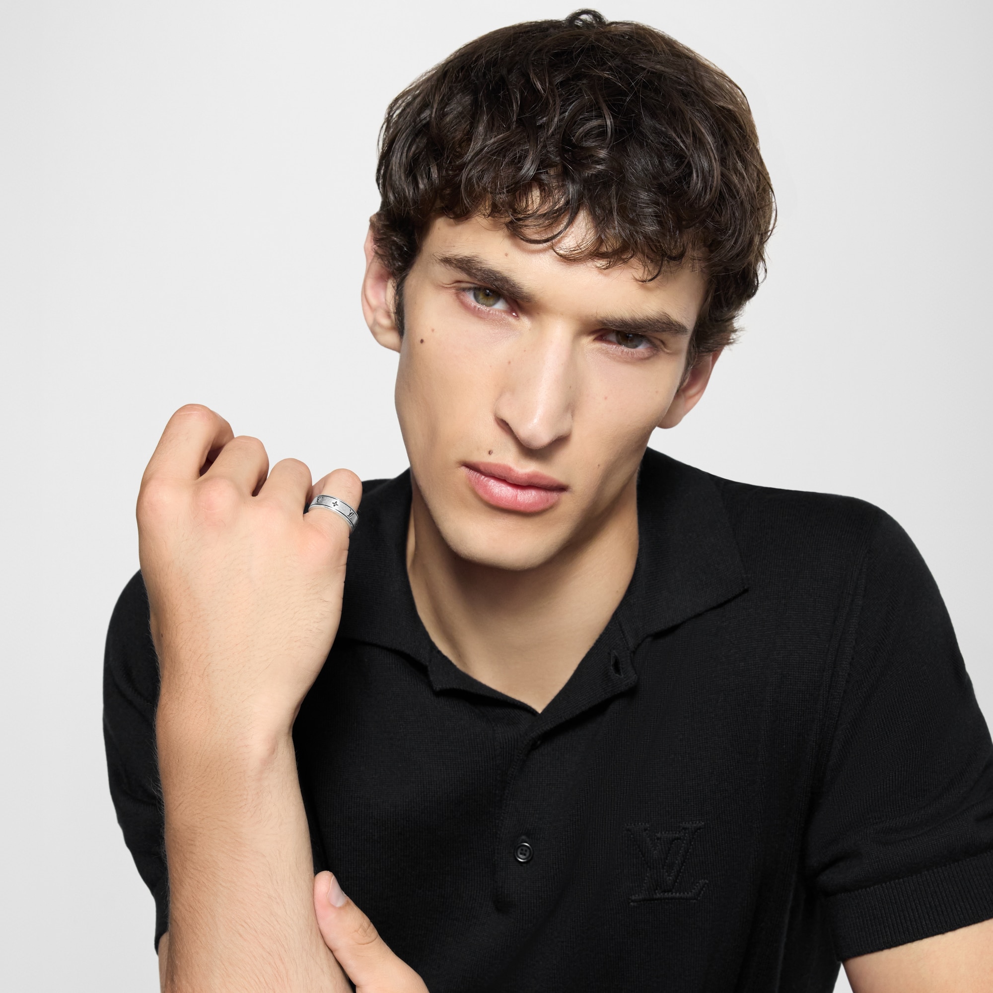 LV Spike Ring S00 in Pria