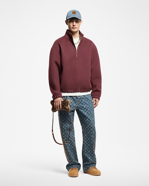 LV Staples Denim Cap . in Men's Accessories Hats, Beanies and Gloves collections by Louis Vuitton