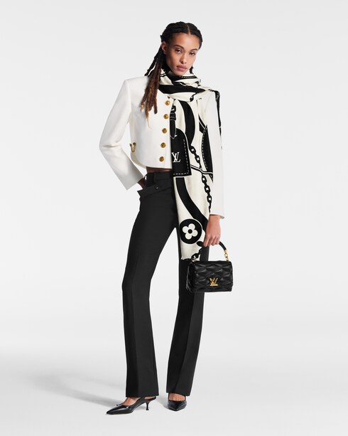 LV Straps Stole . in Women's Accessories Shawls and Stoles collections by Louis Vuitton