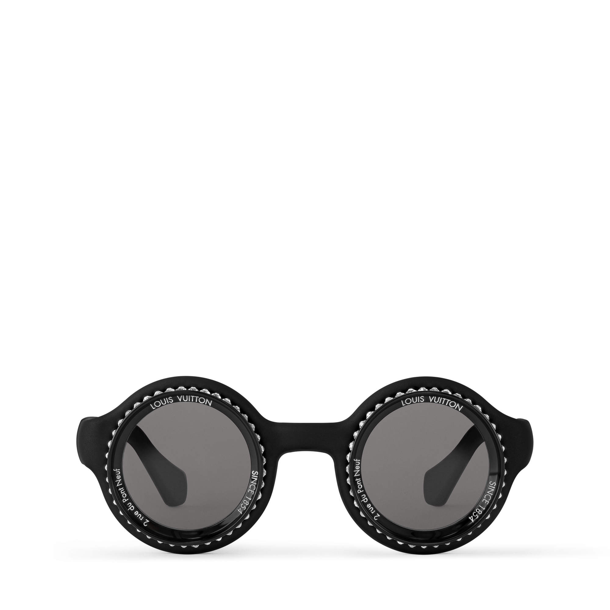 LV Super Vision Round Sunglasses S00 in Pria