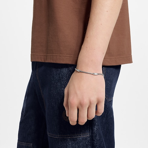 LV Tailor Small Chain Bracelet S00 in Pria's Fashion Jewelry Gelang Pria collections by Louis Vuitton (Perbesar produk)