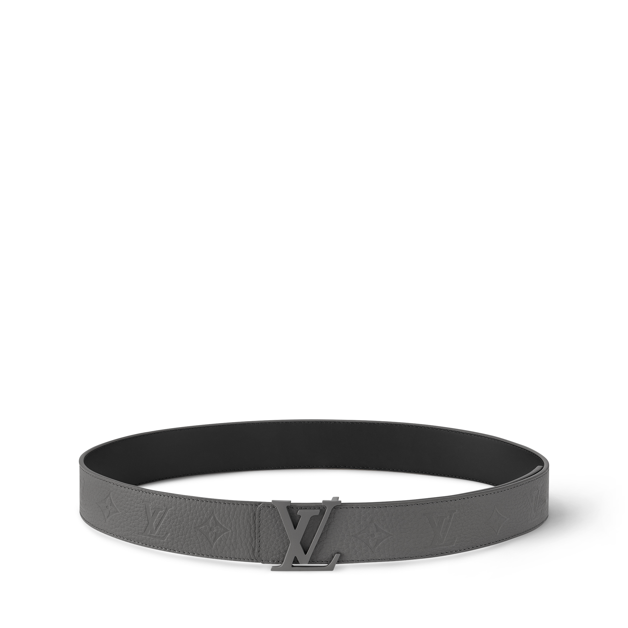 LV Taurillon 40mm Reversible Belt Taurillon in Pria