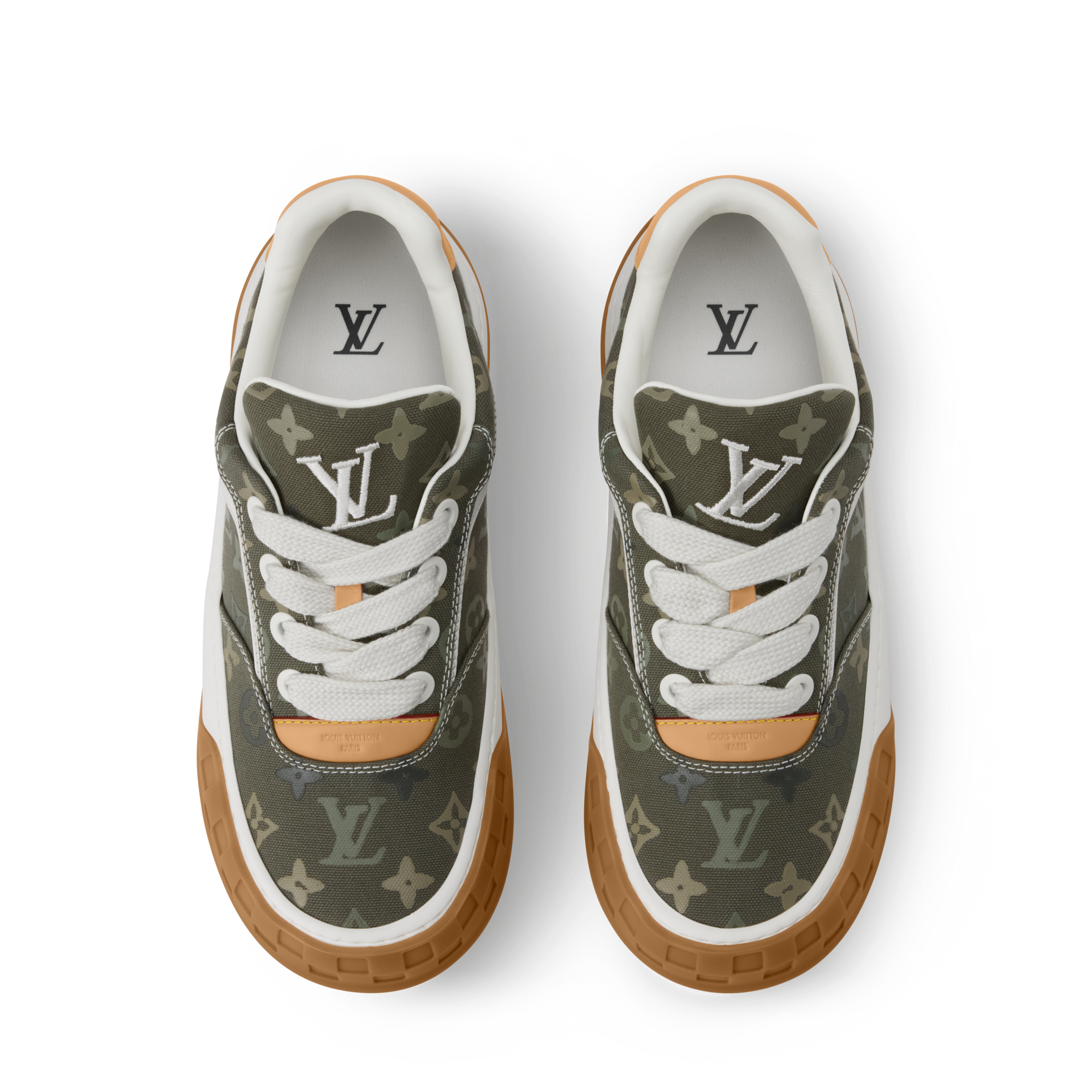 LV Tilted Sneaker  in Pria