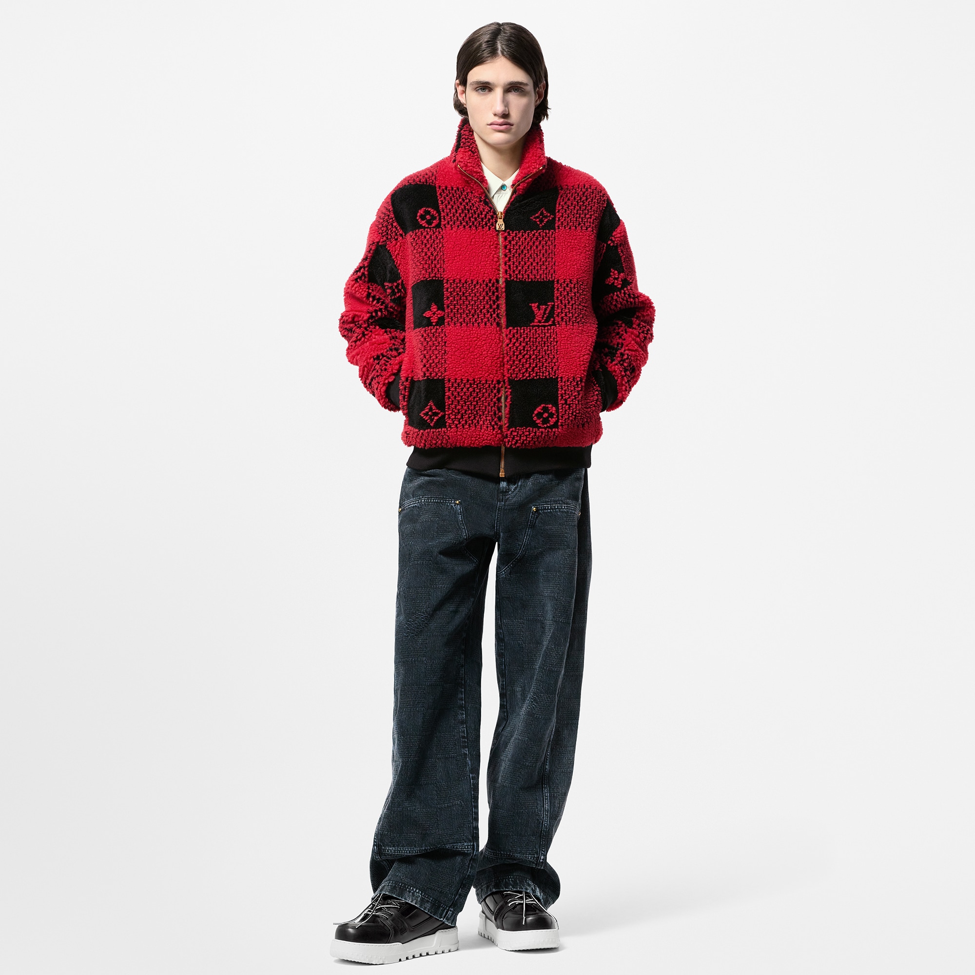 LV Trainer Maxi Sneaker  in Pria