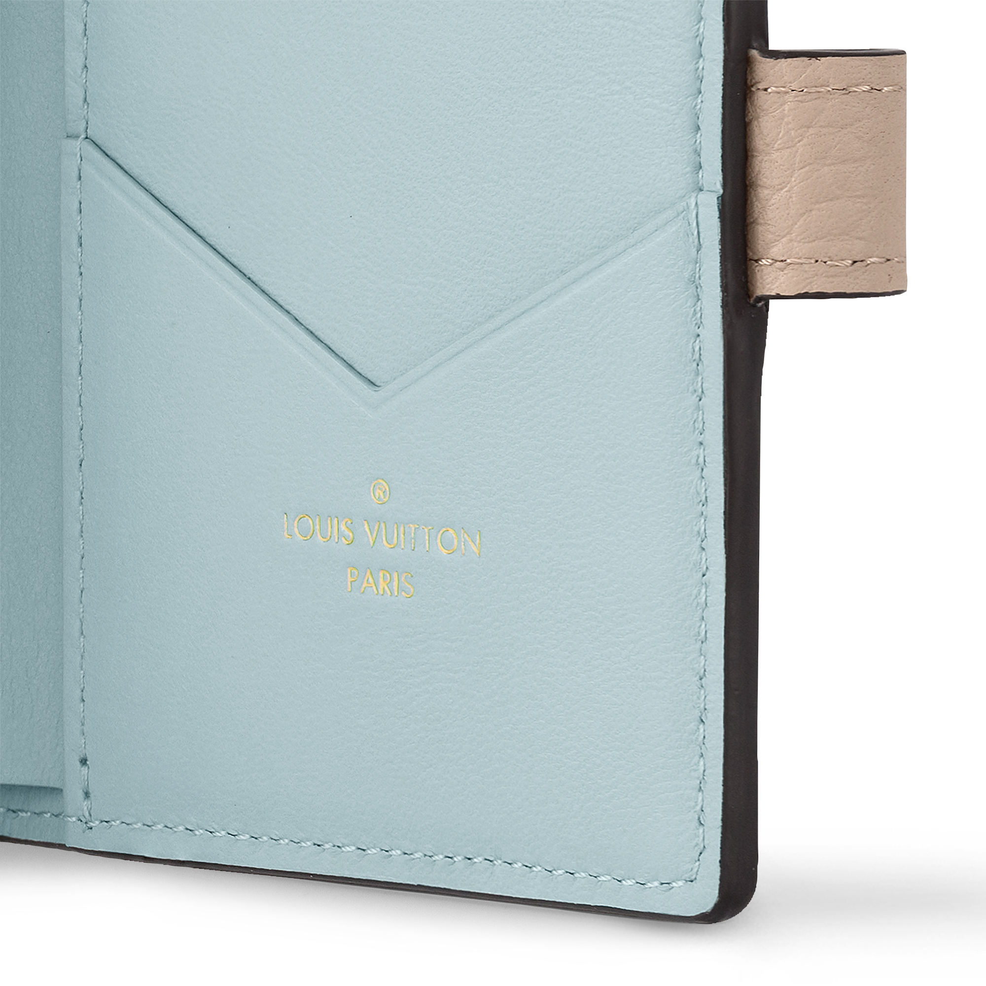 LV Vertical Compact Wallet Capucines in Wanita