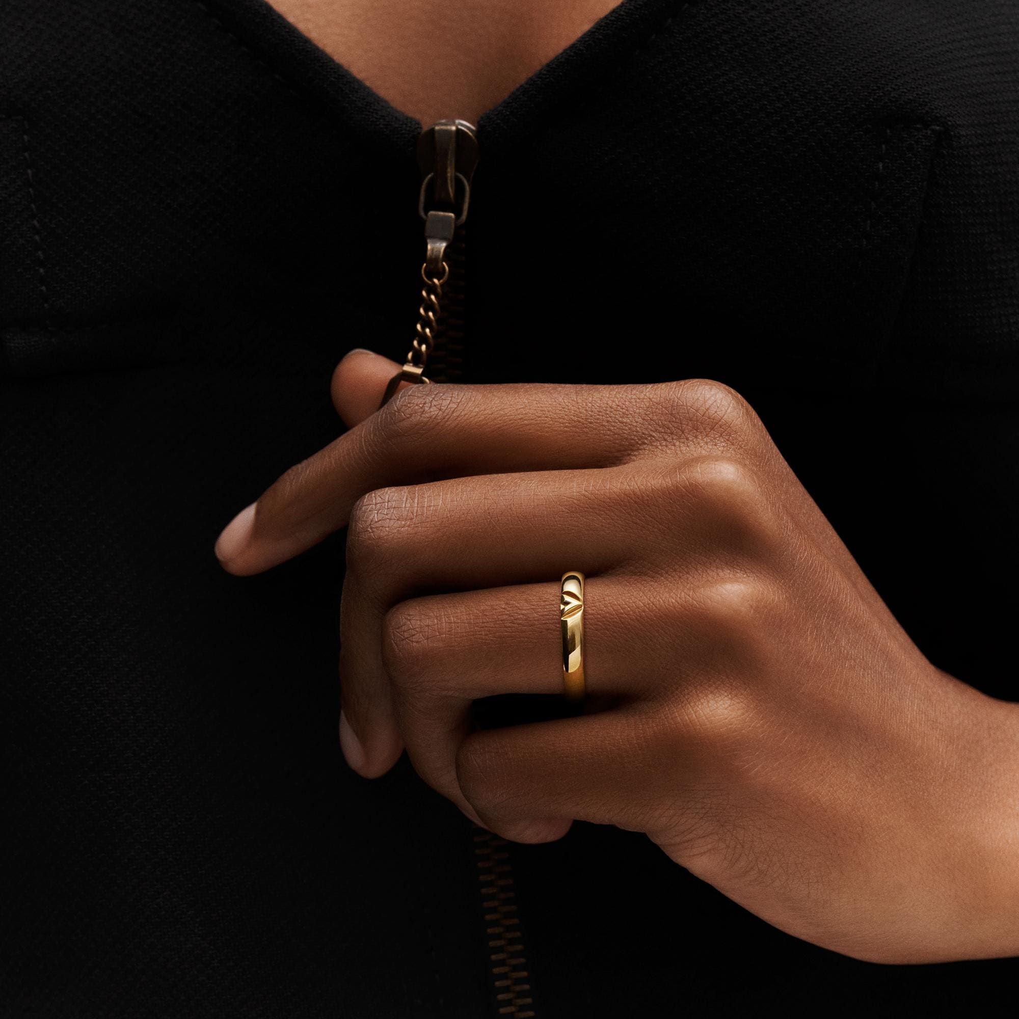 LV Volt Multi Wedding Band, Yellow Gold  in Perhiasan