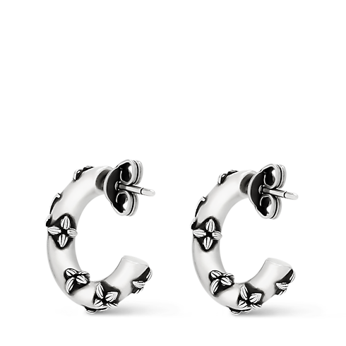 LV Whisper Hoop Earrings S00 in Pria's Fashion Jewelry Anting collections by Louis Vuitton (Perbesar produk)