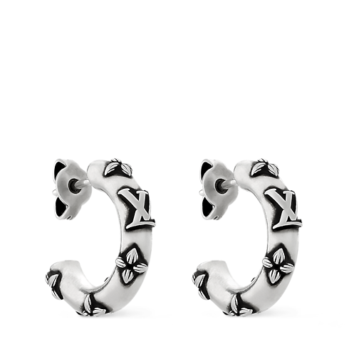 LV Whisper Hoop Earrings S00 in Pria's Fashion Jewelry Anting collections by Louis Vuitton (Perbesar produk)