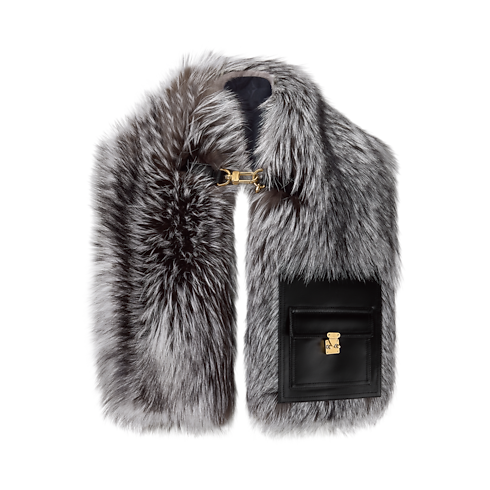 LV Wonder Fur Scarf S00 in Wanita's Aksesori Scarves collections by Louis Vuitton (Perbesar produk)