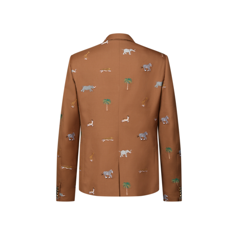 LV x The Darjeeling Limited Single-Breasted Jacket in Pria's Pakaian Blazer dan Jaket collections by Louis Vuitton (Perbesar produk)