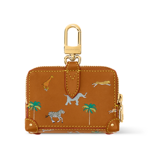 LV x The Darjeling Limited Mini Trunk Pouch S00 in Pria's Aksesori Gantungan Kunci dan Tas collections by Louis Vuitton (Perbesar produk)