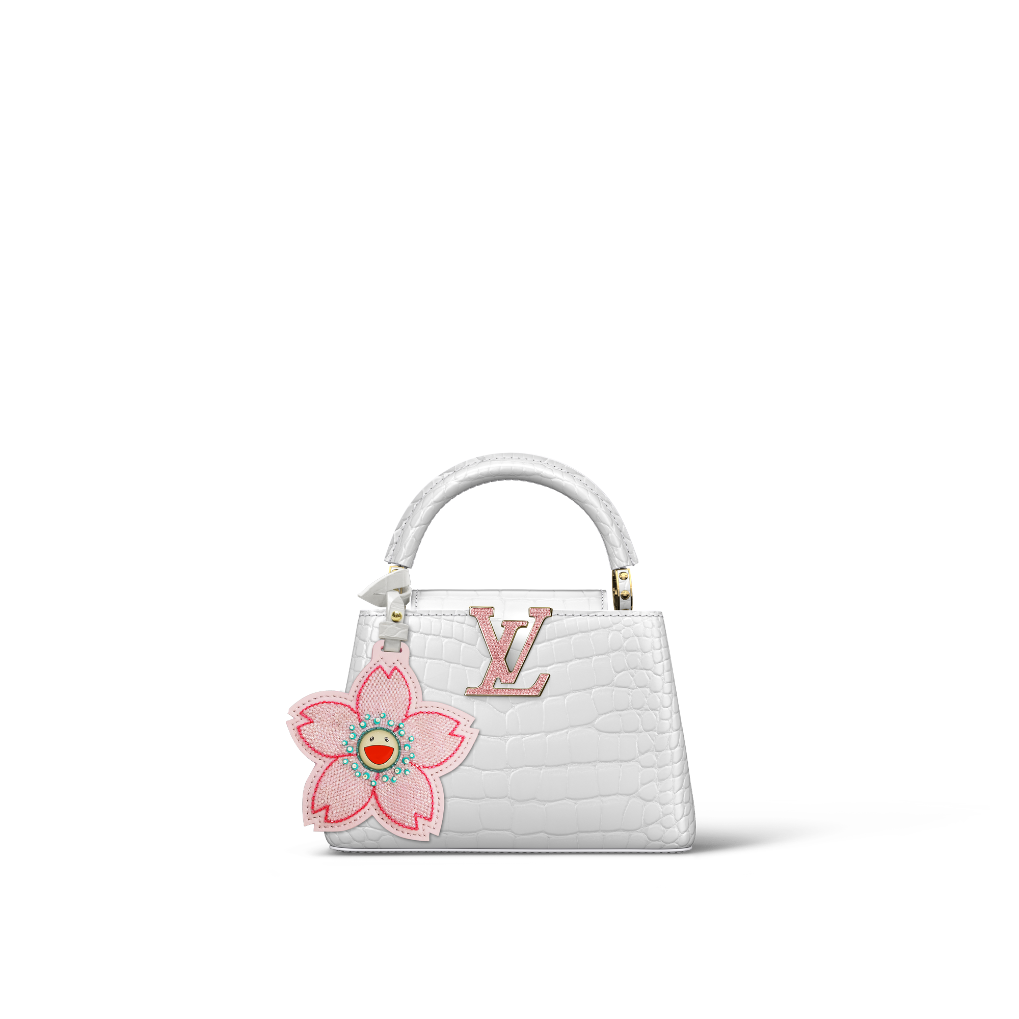 LV x TM Capucines Mini Crocodilien Brillant in Women