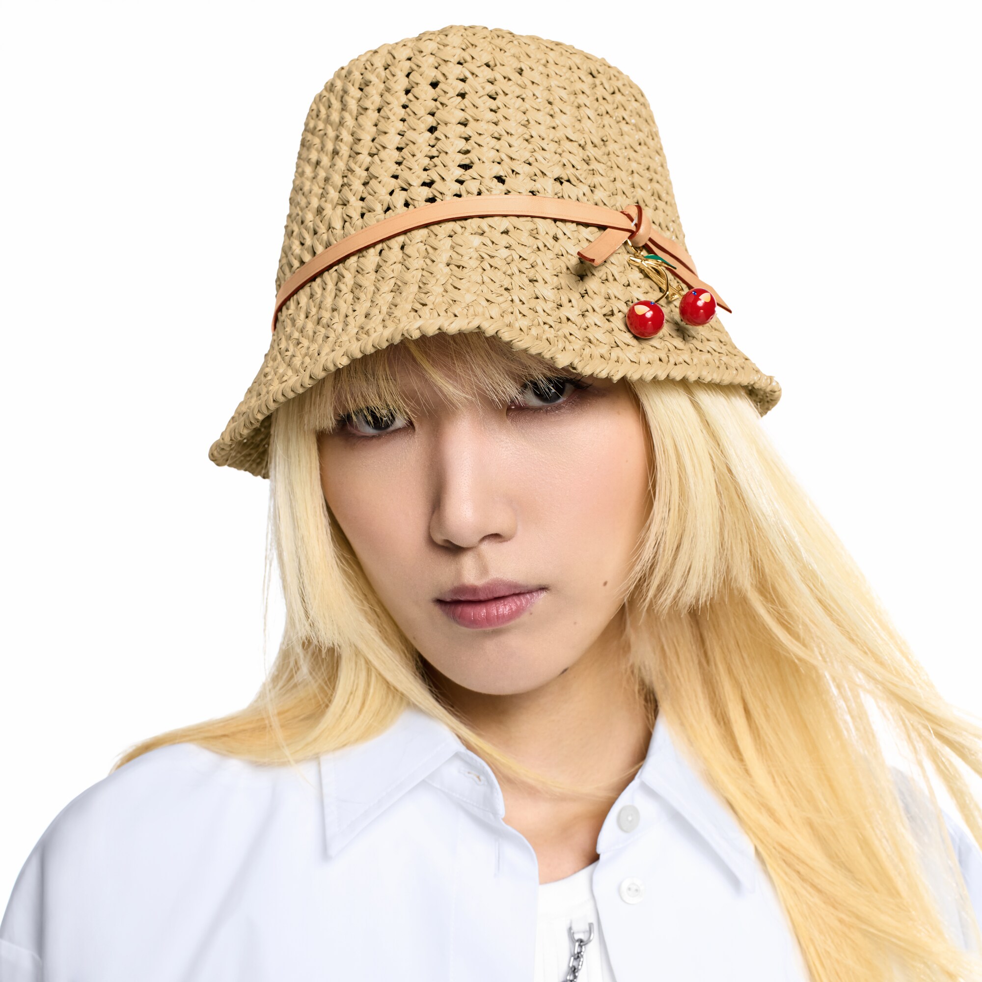 LV x TM Cerise Charms Hat S00 in Wanita