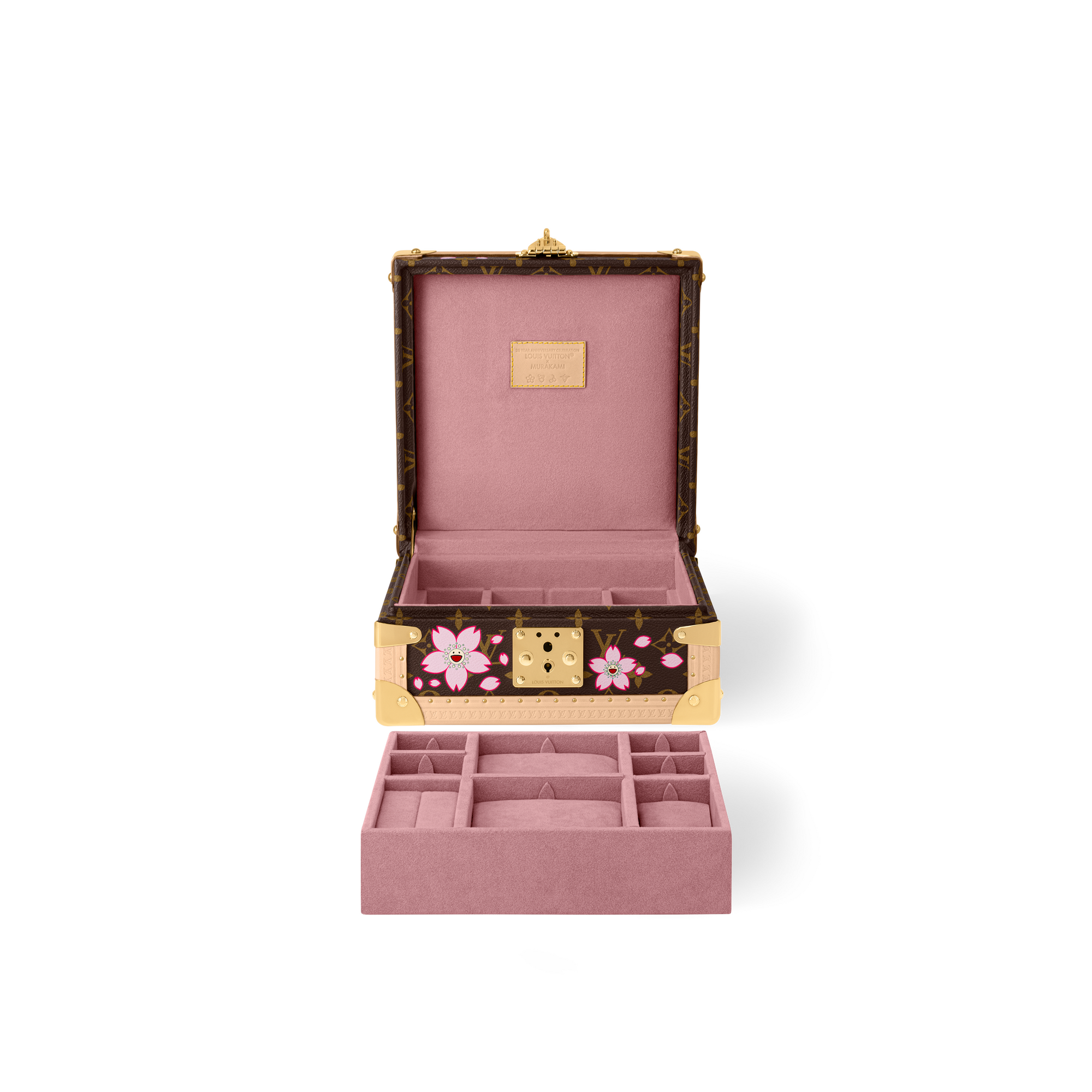 LV x TM Coffret Joaillerie Other Monogram Canvas in Trunks, Travel and Home