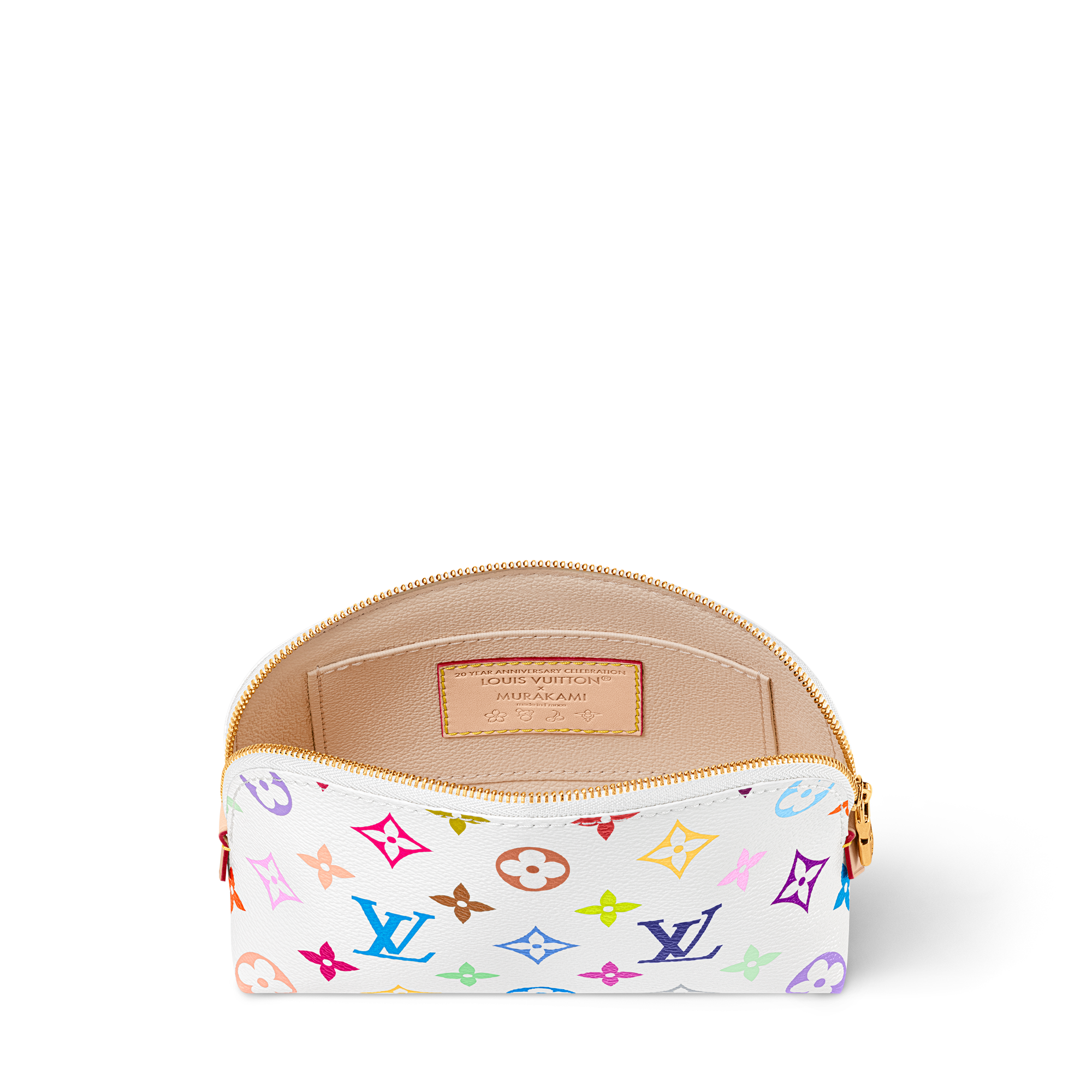LV x TM Cosmetic Pouch PM Other Monogram Canvas in Wanita