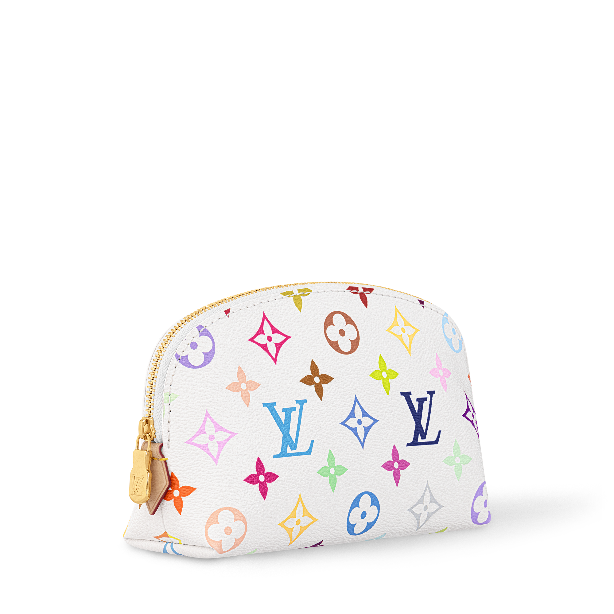 LV x TM Cosmetic Pouch PM Other Monogram Canvas in Wanita