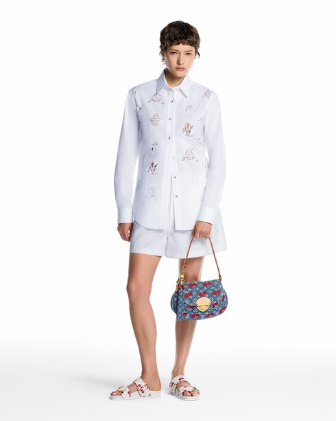 LV x TM Denim Cerise Dragonne . in Women's Accessories Key Holders and Bag Charms collections by Louis Vuitton