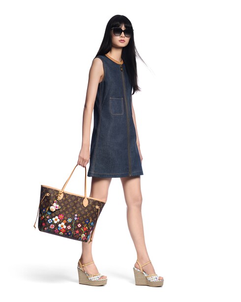 LV x TM Helios Wedge Sandal in Women's Shoes Sandals and Espadrilles collections by Louis Vuitton