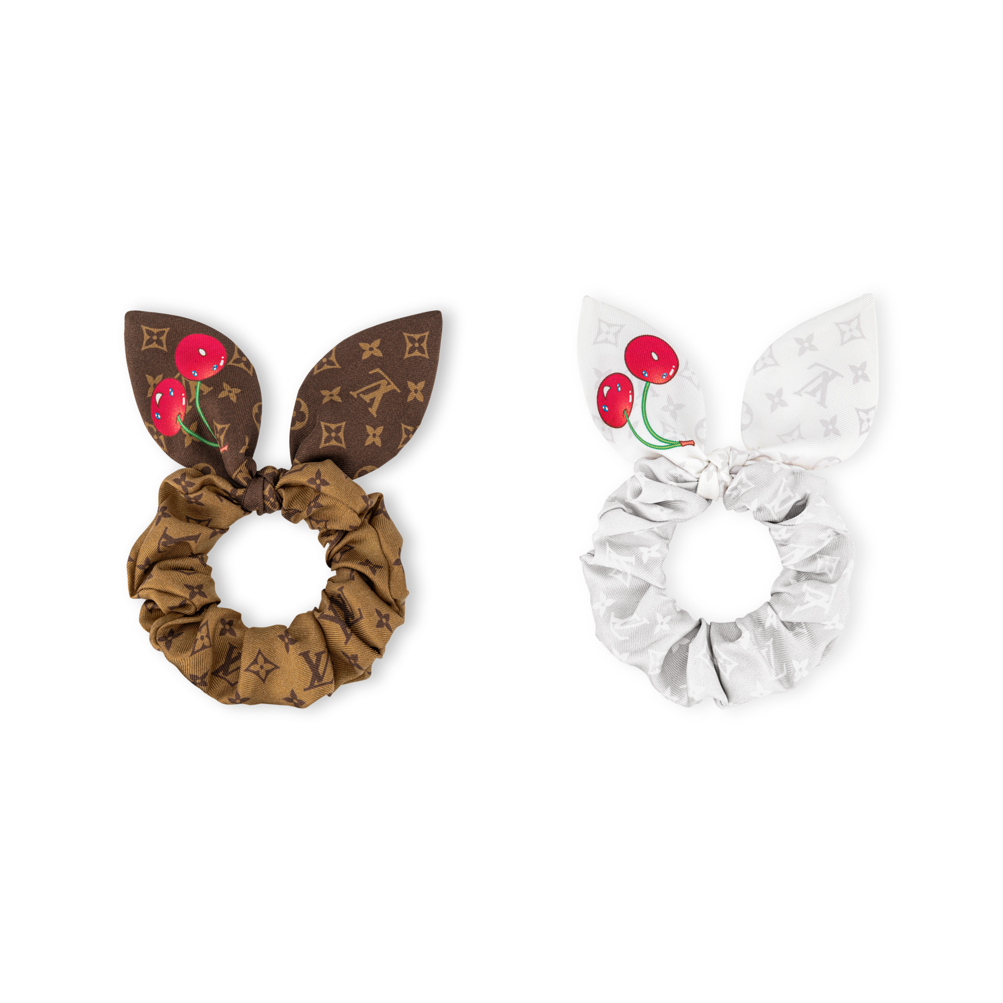 LV x TM Monogram Cerise Set of Scrunchies . in Women