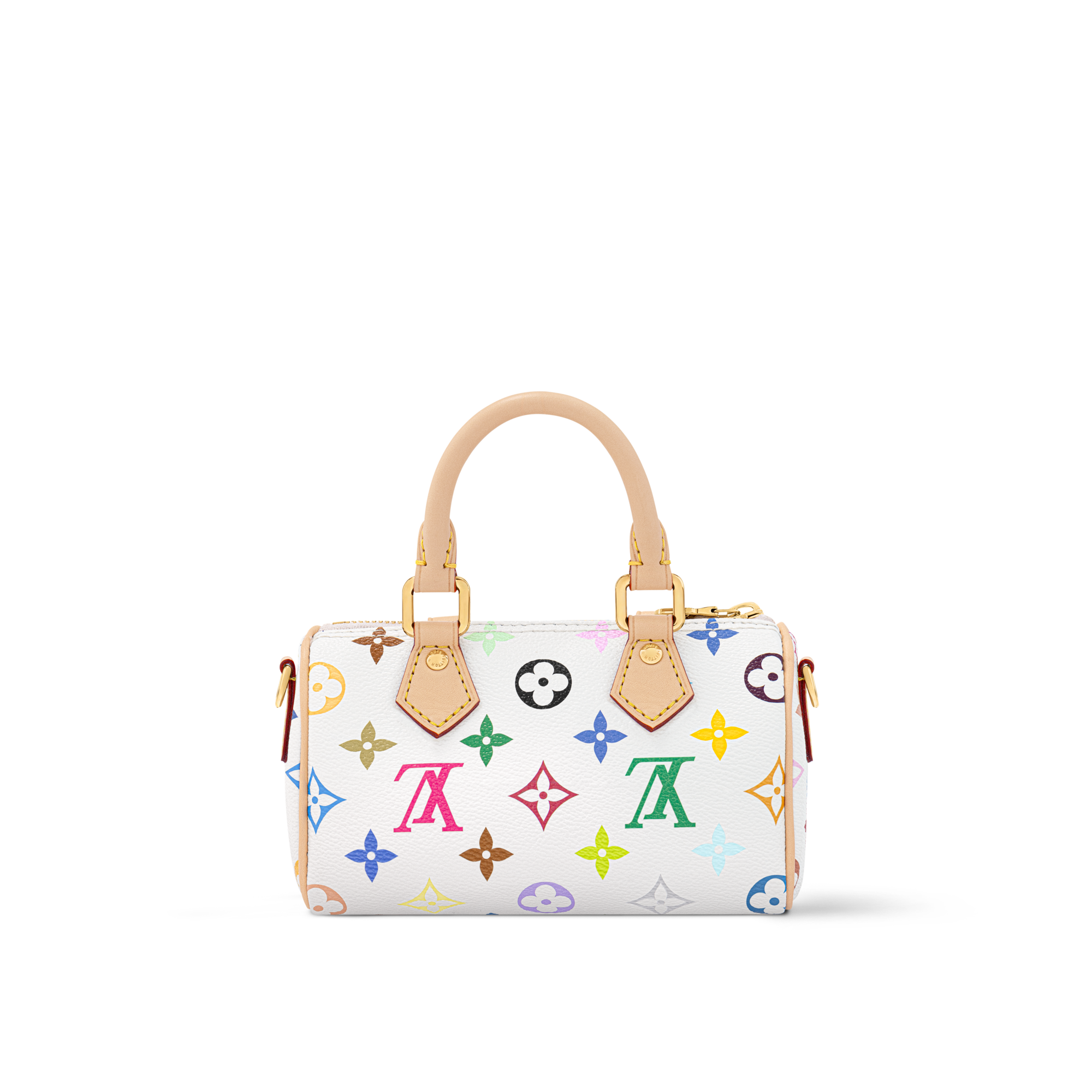 LV x TM Nano Speedy Other Monogram Canvas in Wanita