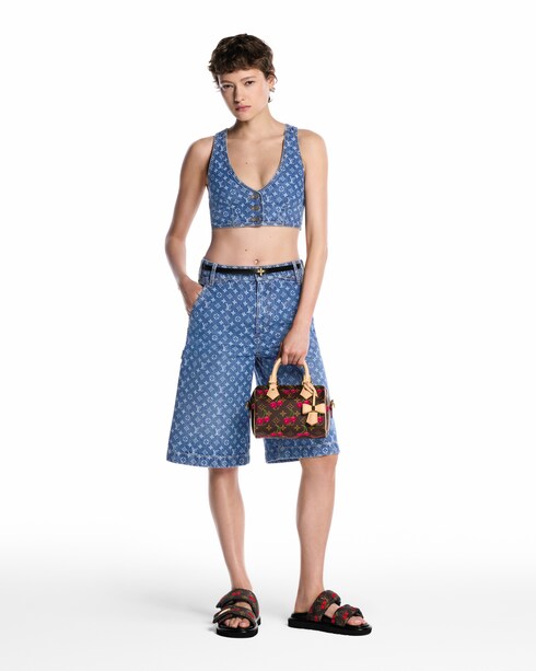 LV x TM Pool Pillow Flat Comfort Mule in Women's Shoes Mules and Slides collections by Louis Vuitton