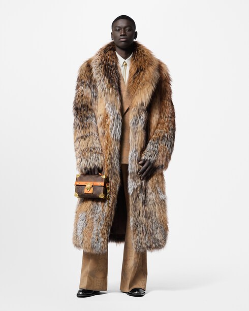 Made To Order Fox Fur Coat in Men's Ready to Wear Outerwear and Coats collections by Louis Vuitton