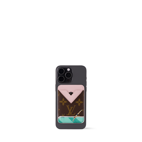 Magnetic Card Holder Other Monogram Canvas in Wanita's Dompet dan Aksesori Kulit Tempat Kartu dan Gantungan Kunci collections by Louis Vuitton (Perbesar produk)