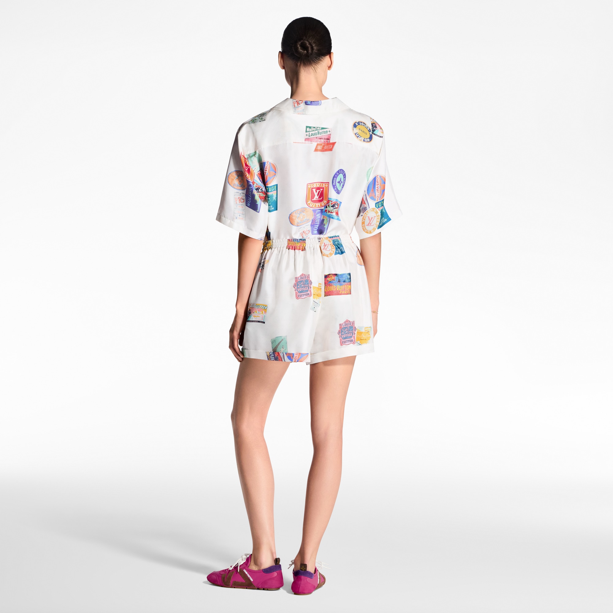 Mahina Patch Boxer Shorts  in Wanita