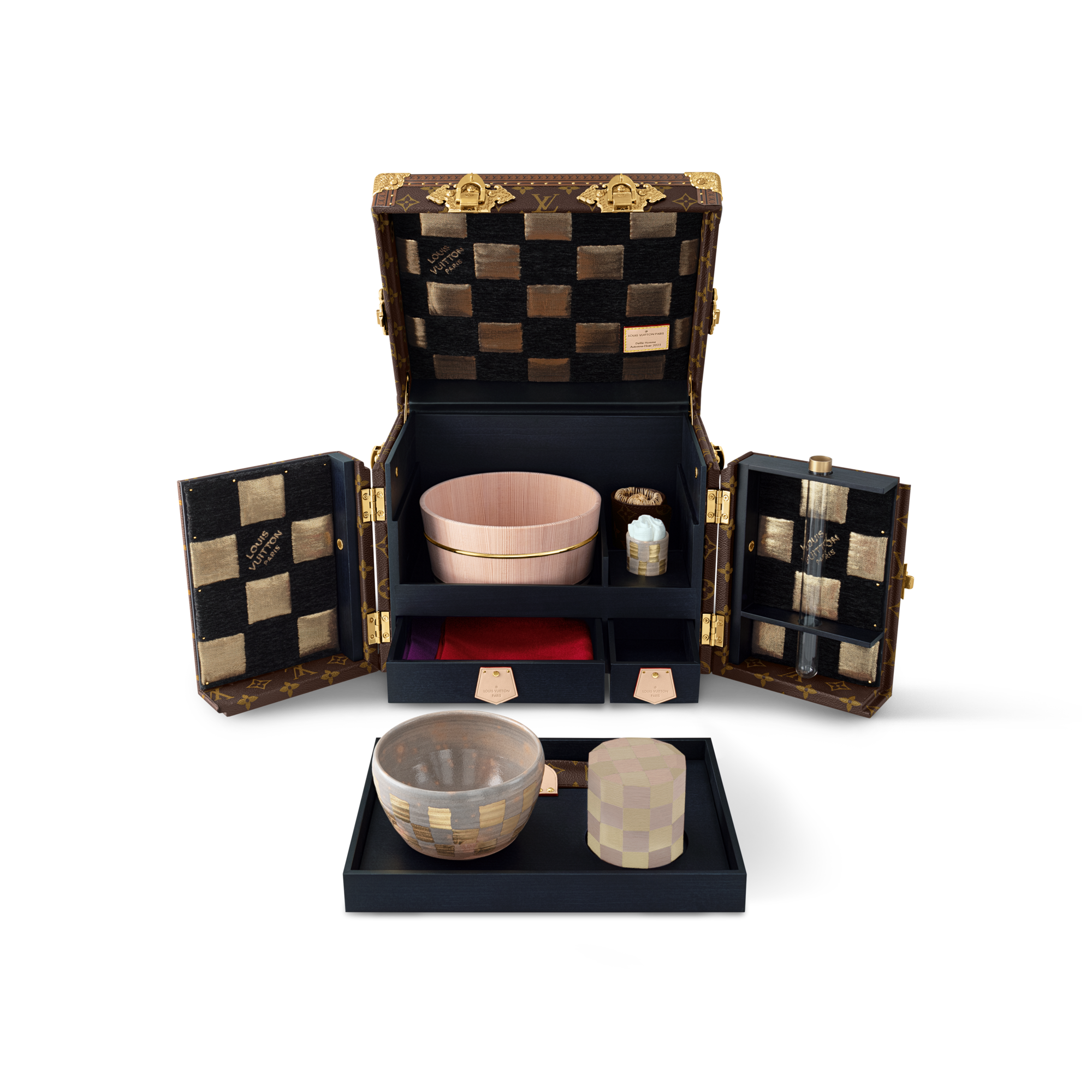 Malle Cérémonie Matcha Monogram in Trunks, Travel and Home