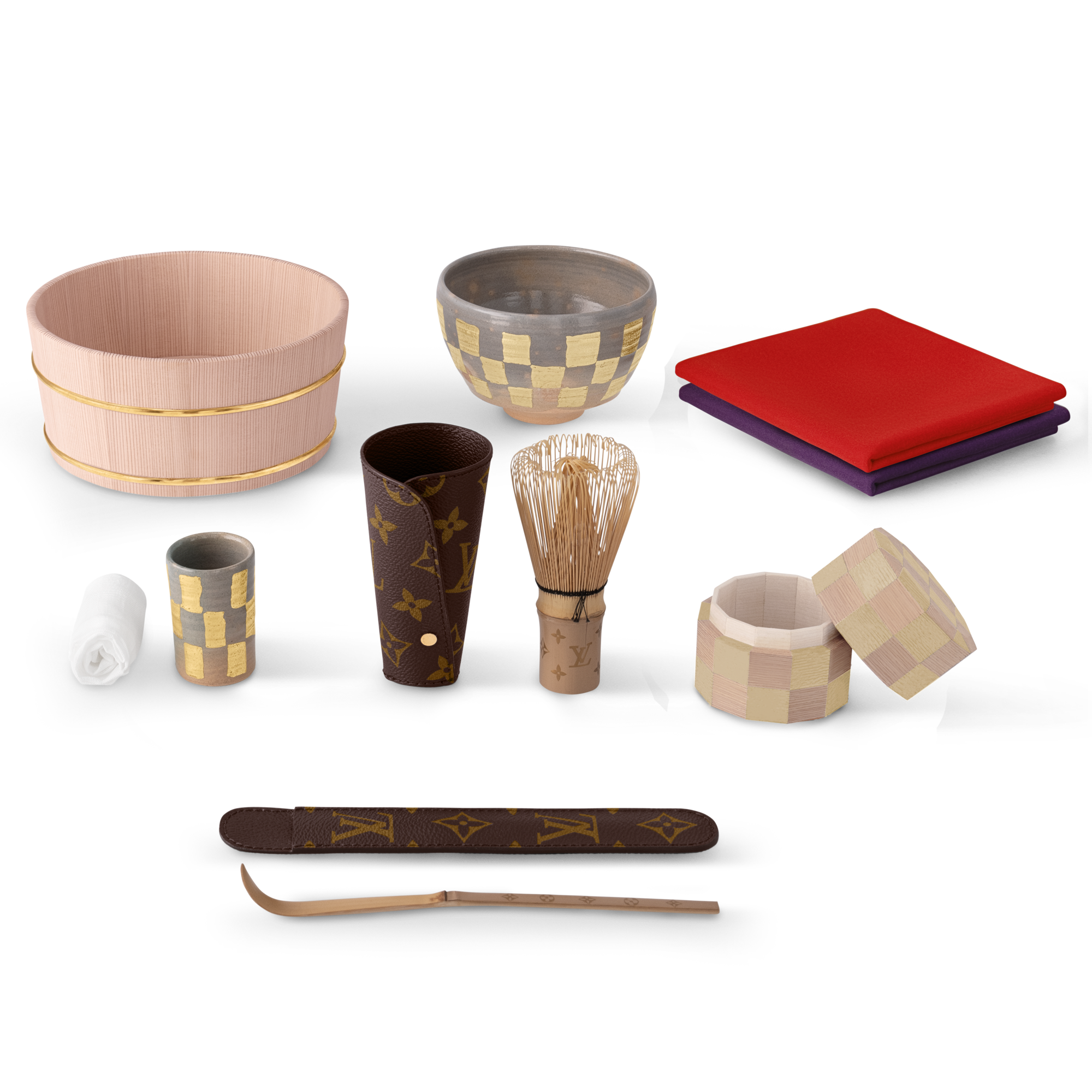 Malle Cérémonie Matcha Monogram in Trunks, Travel and Home