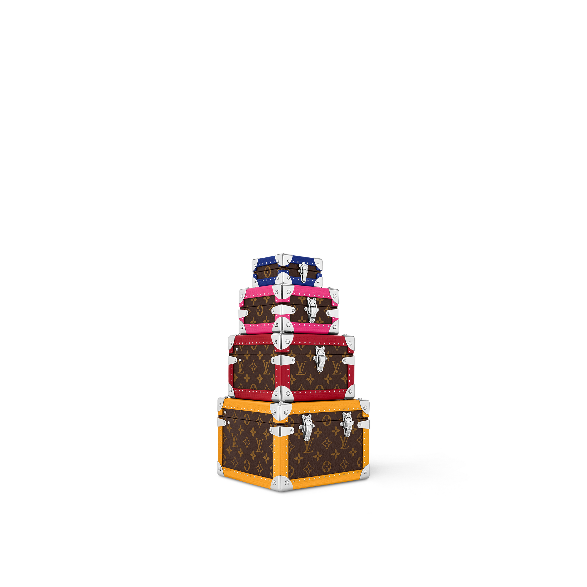 Malle Pyramide  Monogram Macassar in Trunks, Travel and Home