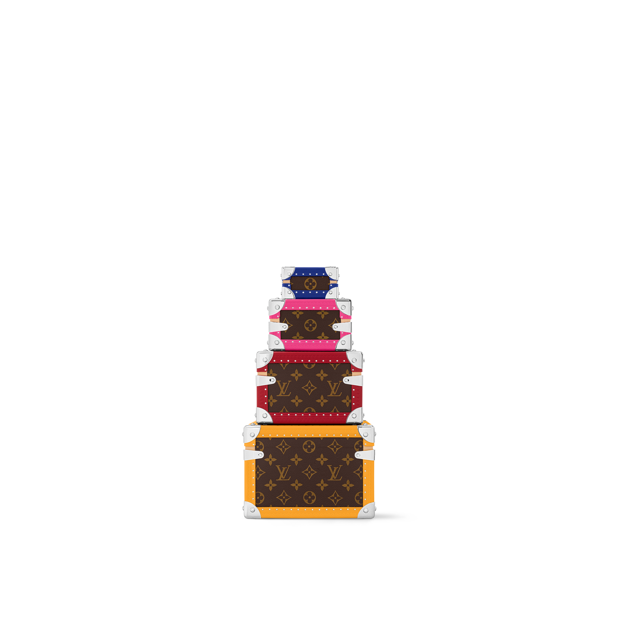 Malle Pyramide Monogram Macassar in Trunks, Travel and Home