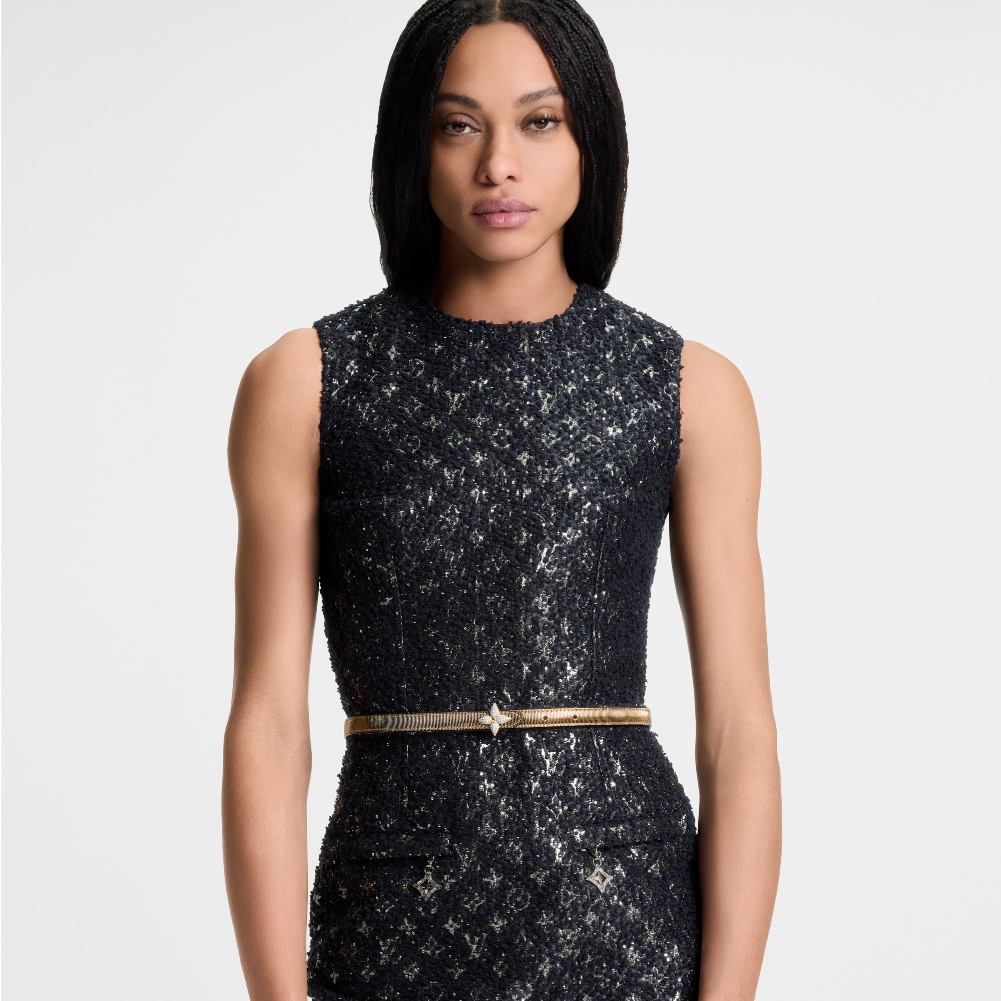 Mini Flowergram Reversible 15mm Belt  in Wanita