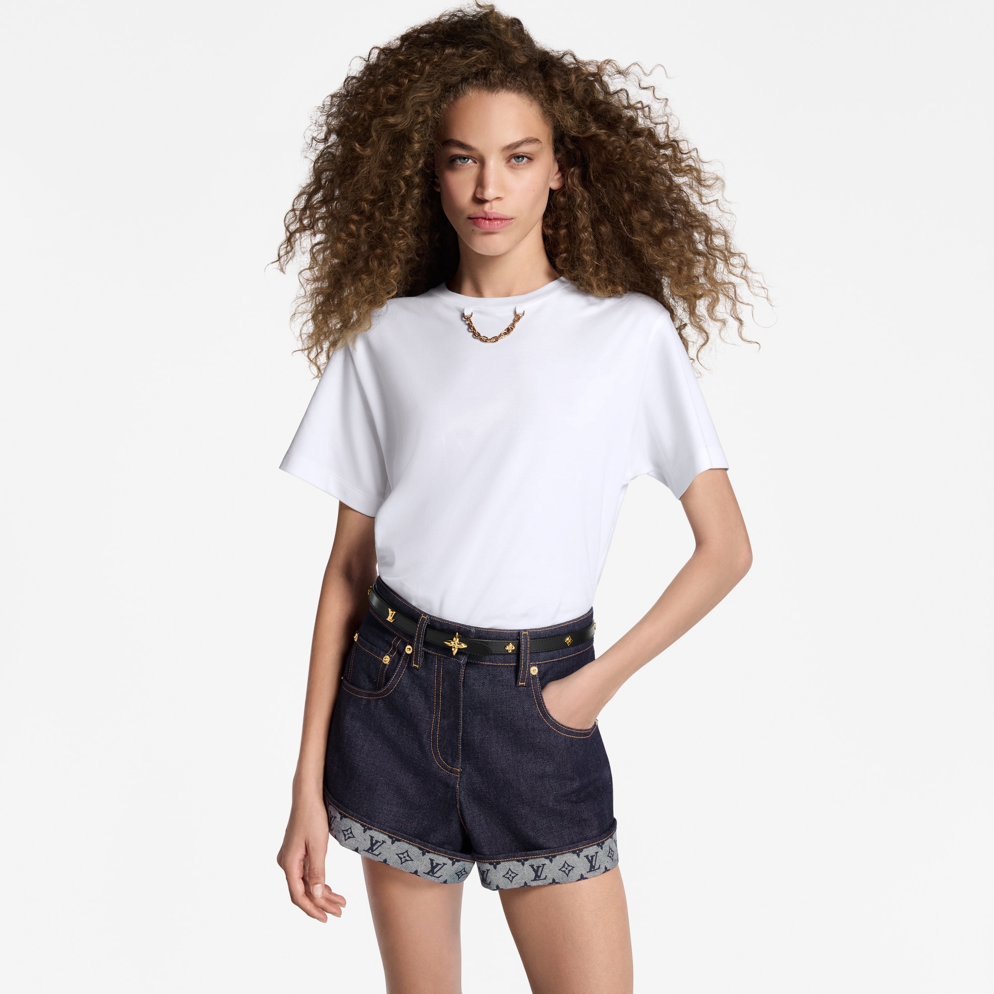 Mini Flowergram Studs 15mm Belt  in Wanita