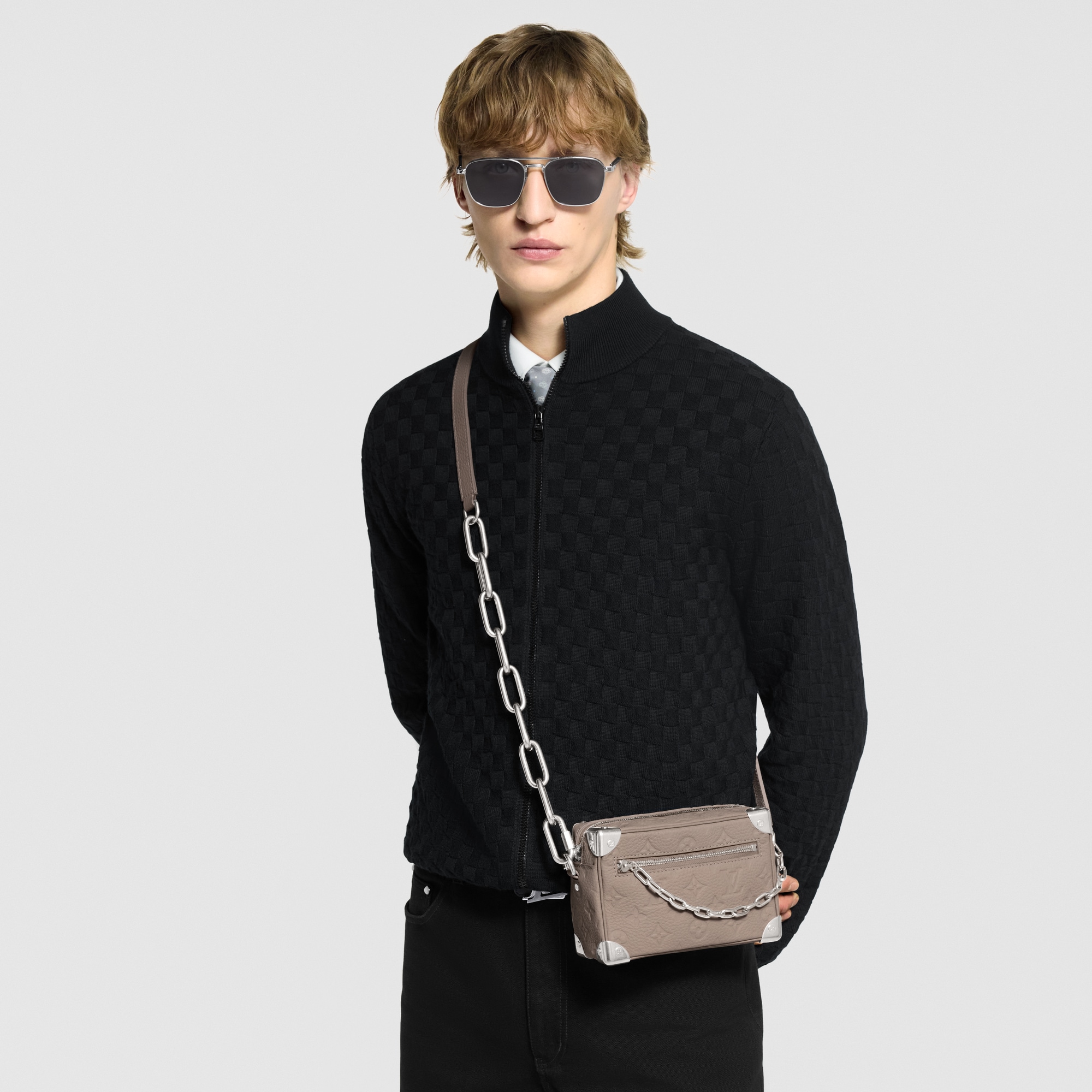 Mini Soft Trunk Monogram Taurillon Leather LG - G90 in Tas dan Aksesori Kulit