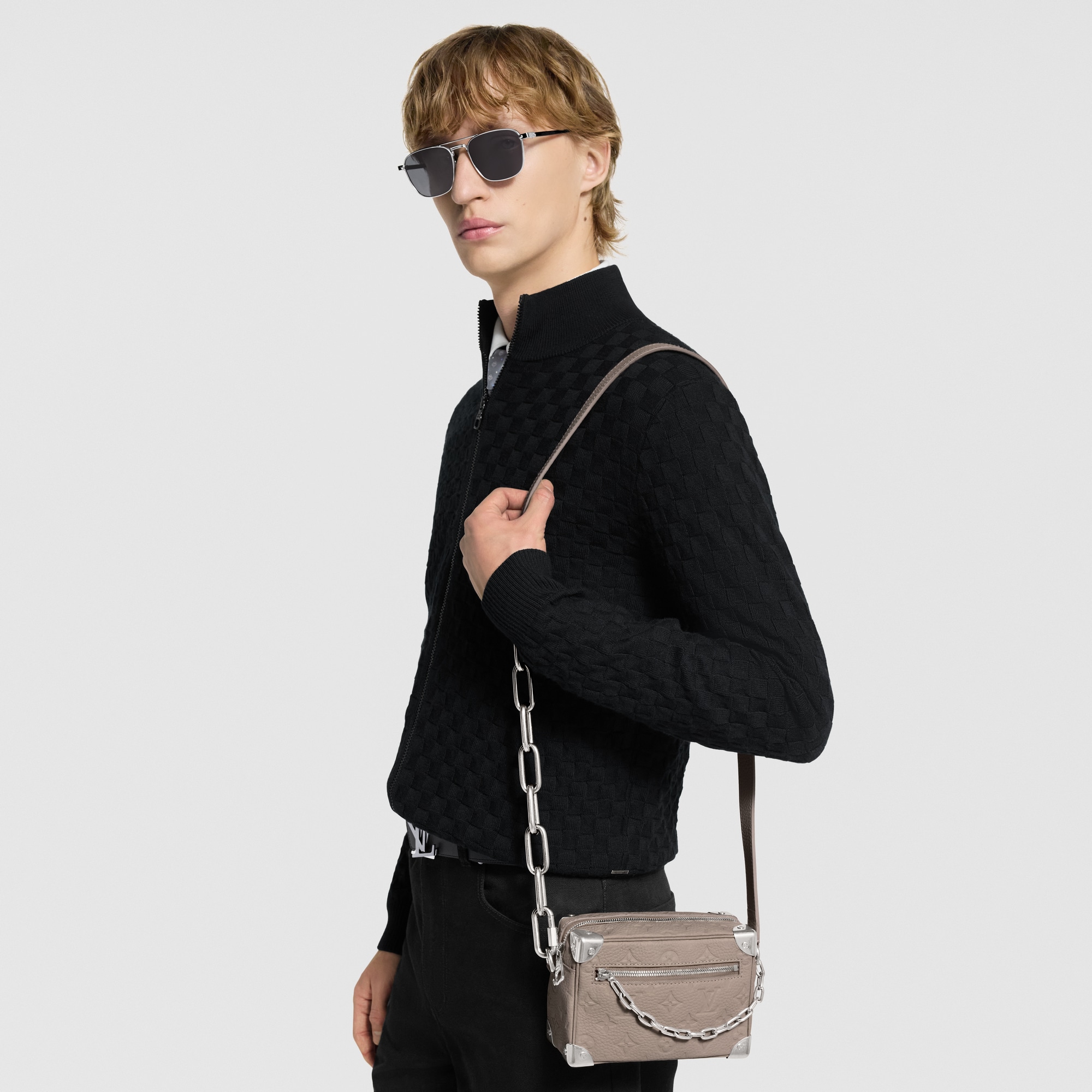 Mini Soft Trunk Monogram Taurillon Leather LG - G90 in Tas dan Aksesori Kulit