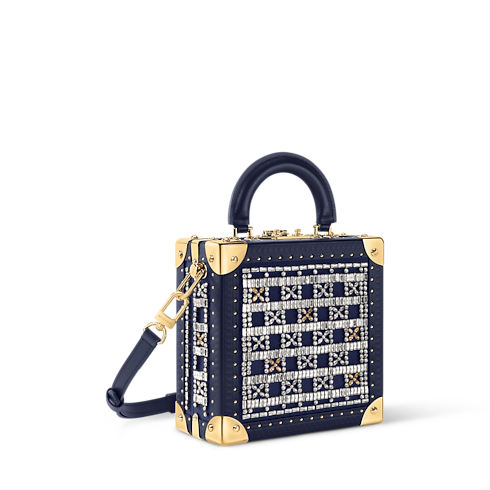 Mini Square Trunk H27 in Trunks, Travel and Home's Trunks and Boxes Wearable Trunks collections by Louis Vuitton (Perbesar produk)