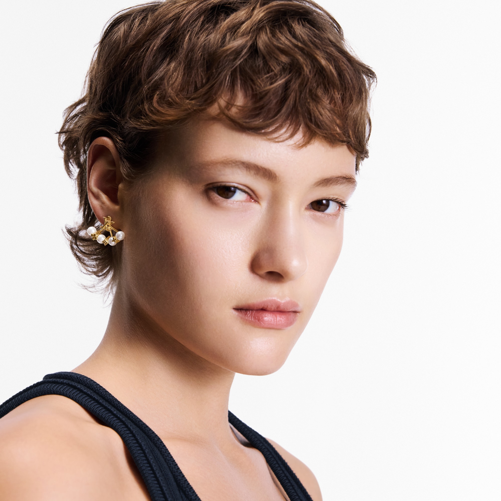 Minigram Pearls Earrings S00 in Wanita