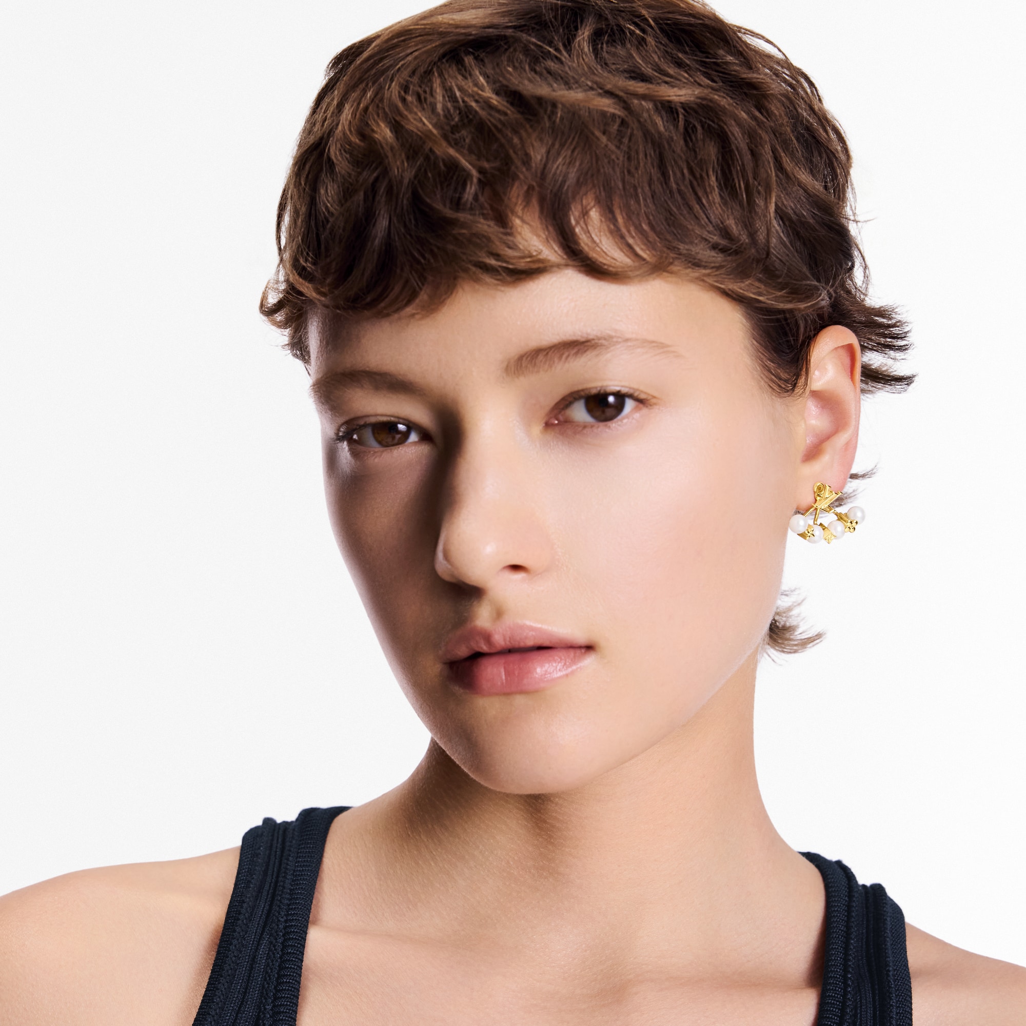 Minigram Pearls Earrings S00 in Wanita