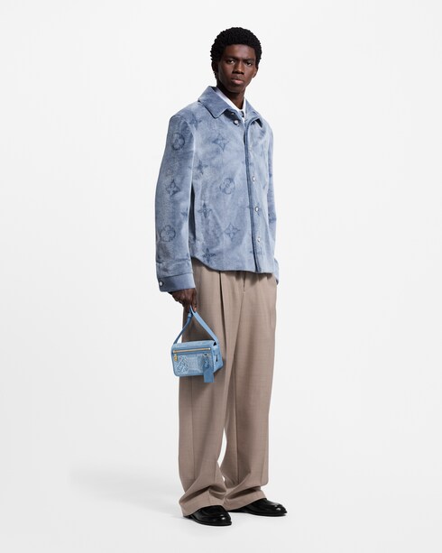 Áo Sơ Mi Dáng Rộng in Đồ Nam's Trang phục Áo khoác ngoài collections by Louis Vuitton