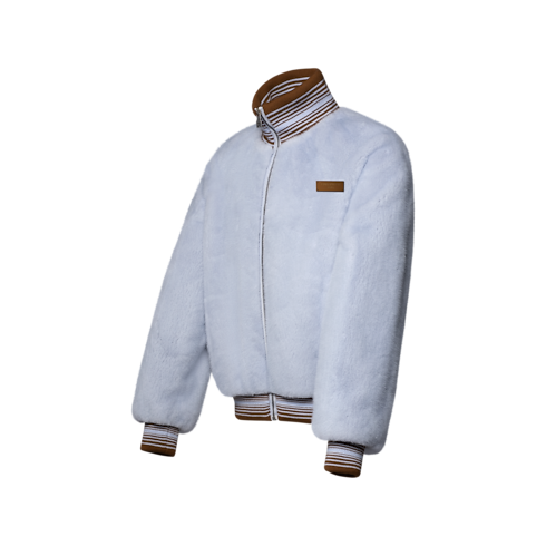 Mink Zippered Blouson side view