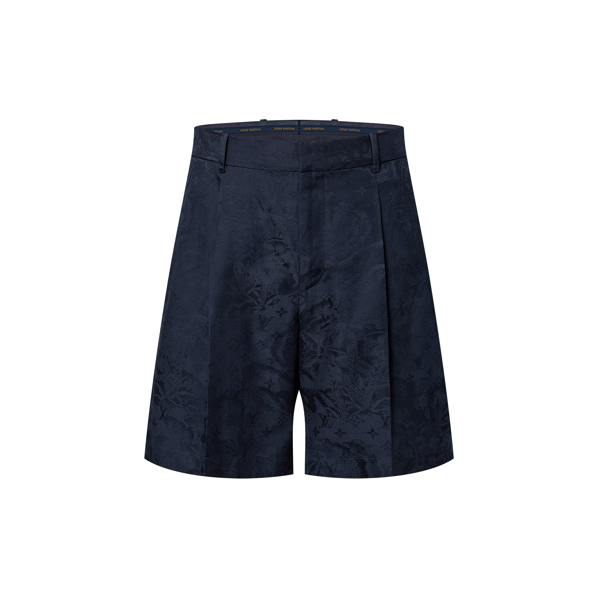 Monogram  Cotton-Blend Tailored Shorts  in Men