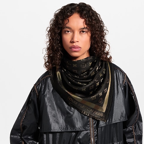 Monogram So Shine Shawl . in Women's Accessories Shawls collections by Louis Vuitton (Product zoom)