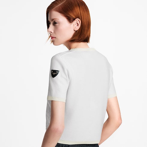 Monogram Accent Knit Top in Wanita's Pakaian Atasan collections by Louis Vuitton (Perbesar produk)