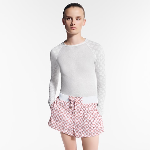 Monogram Accent Long-Sleeved Top in Women's Ready-to-Wear Tops collections by Louis Vuitton (Product zoom)