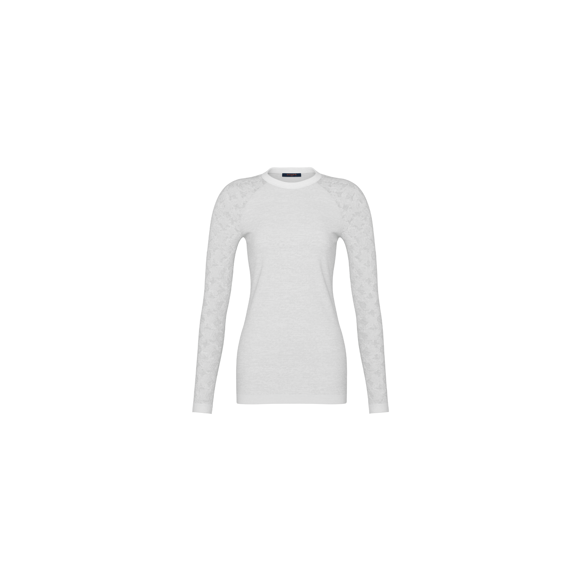 Monogram Accent Long-Sleeved Top   in Women