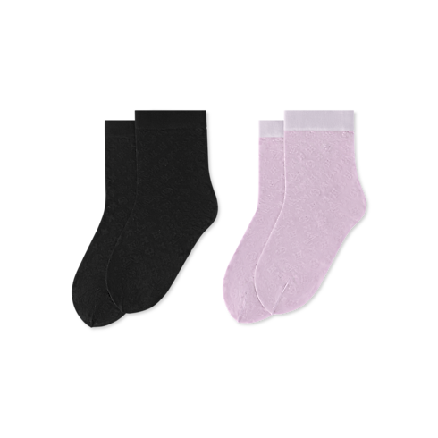 Monogram All Over Set Of Socks . in Women's Accessories All Accessories collections by Louis Vuitton (Product zoom)